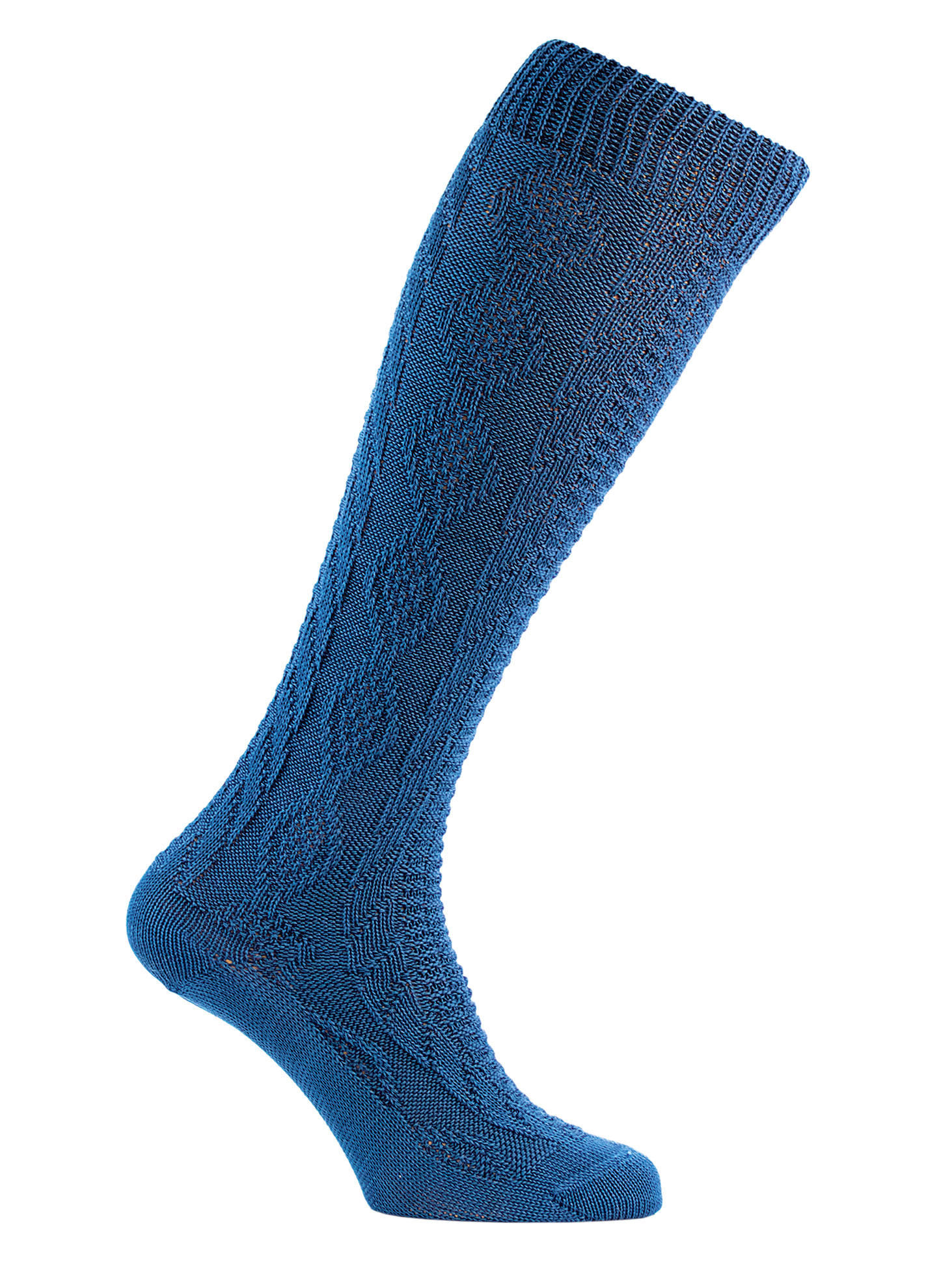 Kniebundstrumpf aus Schurwollmischung von LUISE STEINER